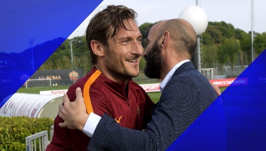 Roma, l'annuncio di Monchi: "Totti sarà dirigente"