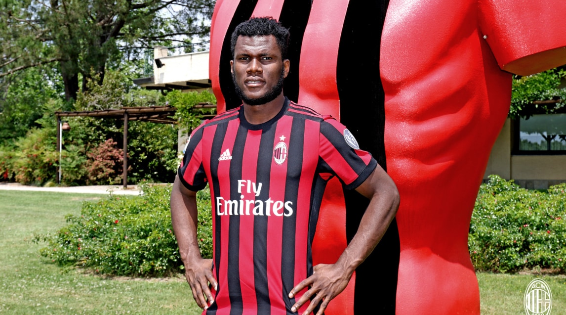 Kessie, primo giorno al Milan