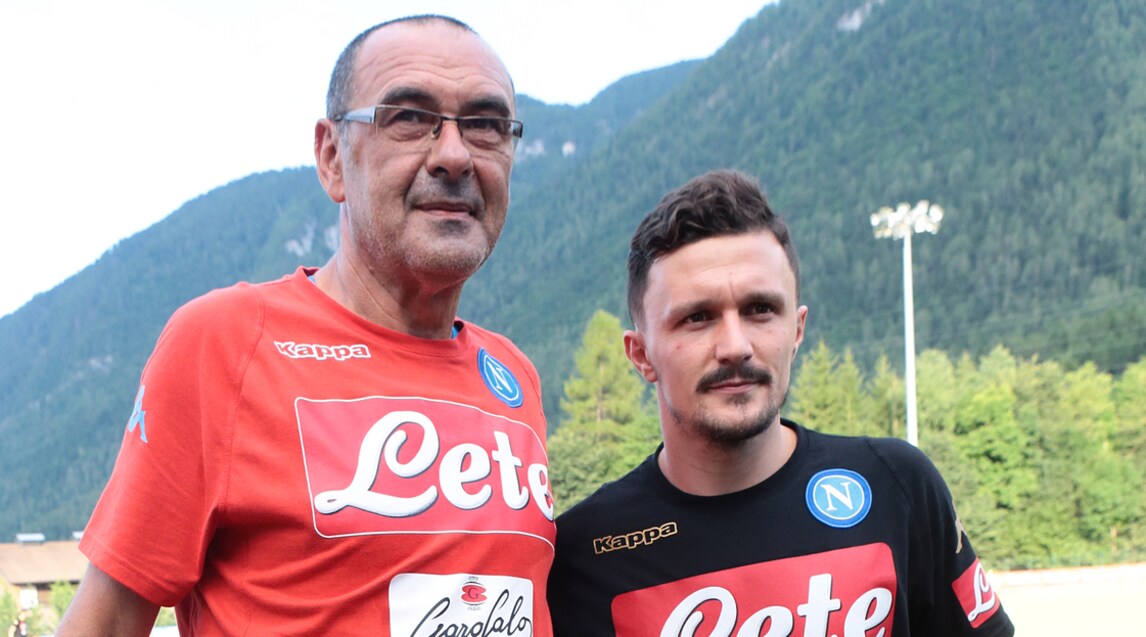 Napoli, Mario Rui ritrova Sarri: subito al lavoro a Dimaro