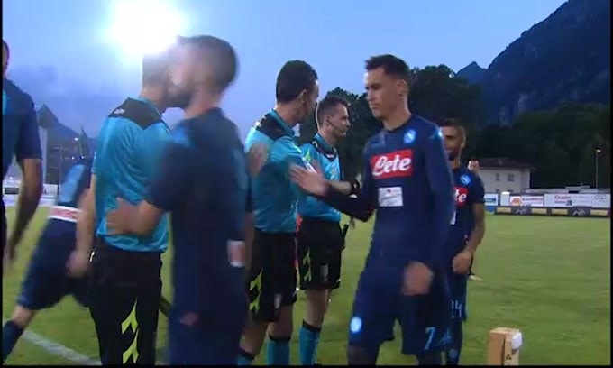 Napoli: finisce 1-1 l'amichevole contro il Chievo Verona