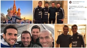 Del Piero con Dybala, Aguero e Messi: «E ora la 10 chi la indossa?»