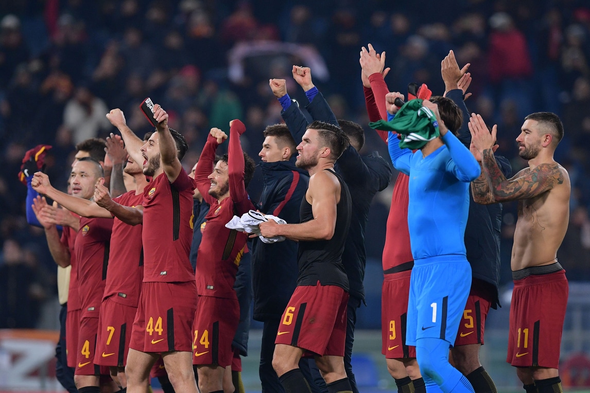 Roma, tutti sotto la Sud per festeggiare il primato!