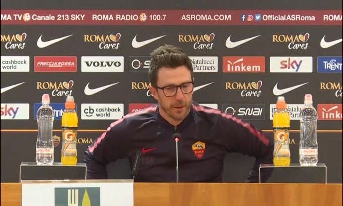Di Francesco: "Dzeko? Per me domani giocherà..."