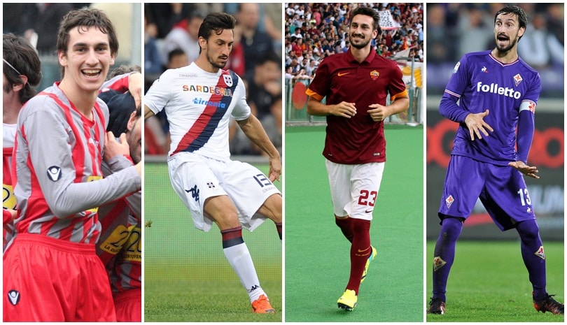 Dalla Cremonese alla Fiorentina: le immagini di Astori in campo