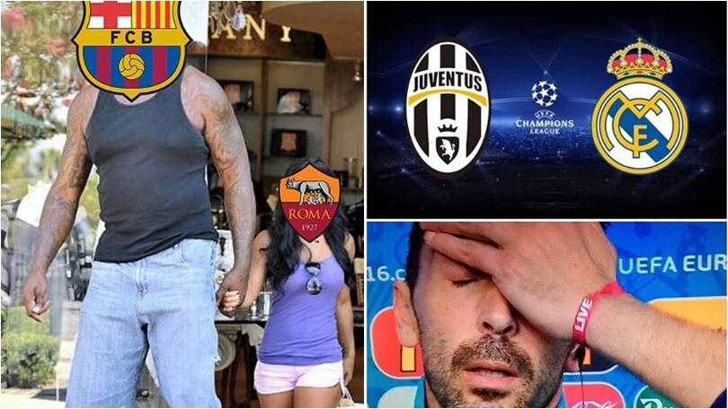 Champions League, le ironie social sul sorteggio