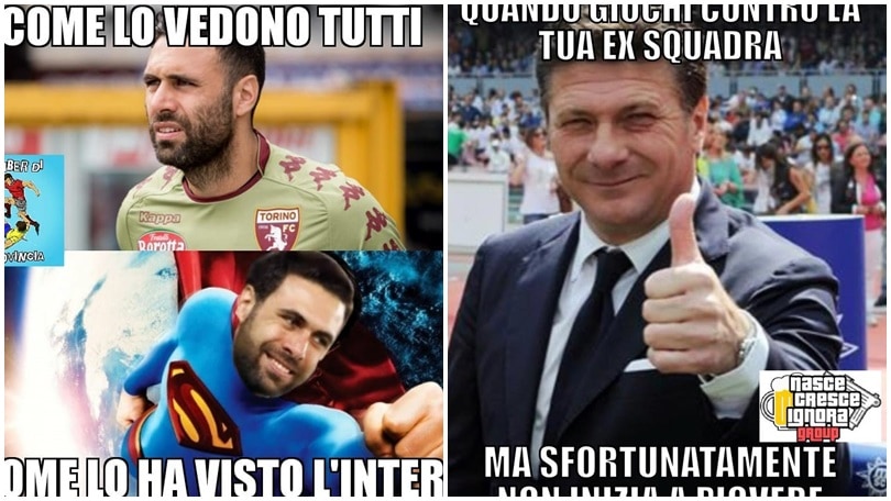 L'Inter perde contro il Torino e i social si scatenano