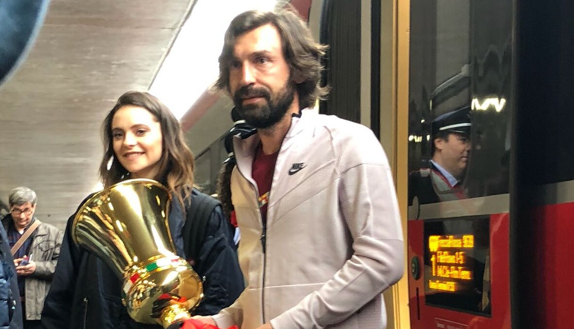 La Coppa Italia arriva a Roma: ecco Pirlo e Francesca Michielin