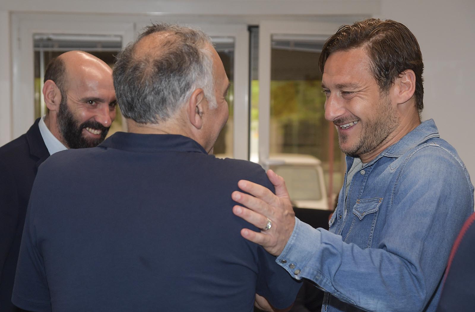 Roma, Pallotta a Trigoria il giorno del derby