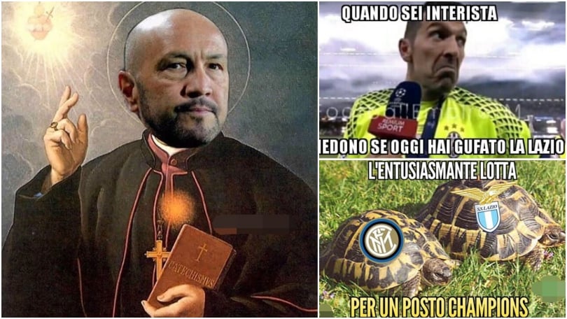 Il Crotone ferma la Lazio e i tifosi dell'Inter "santificano" Zenga sul web
