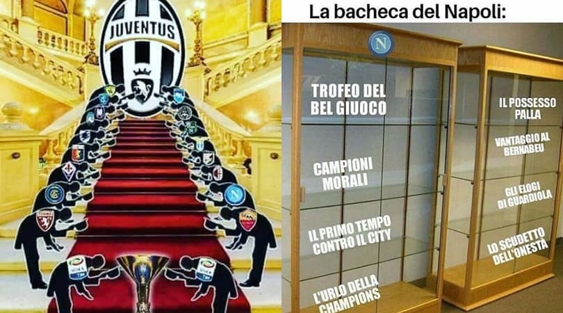 Settimo scudetto di fila per la Juventus, ma sui social ha la forma del... biscotto