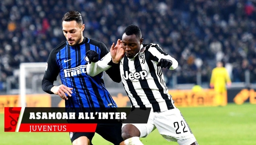Juventus, visite mediche per Asamoah all'Inter