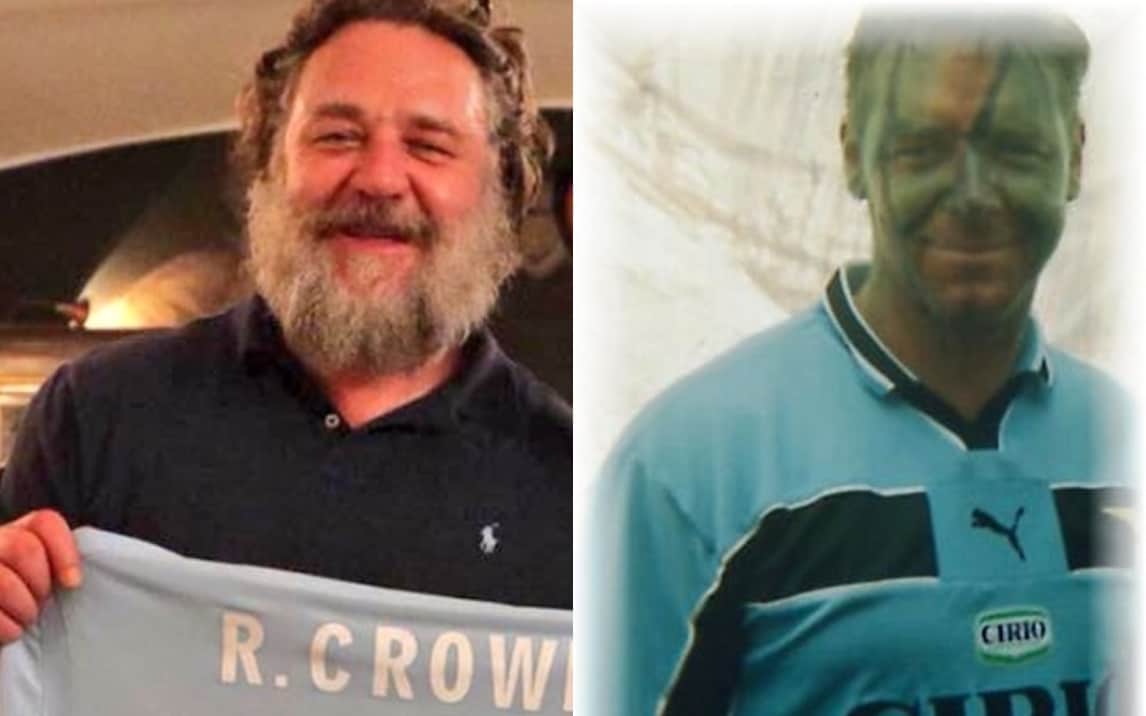 "Il Gladiatore è della Lazio": Russell Crowe conferma