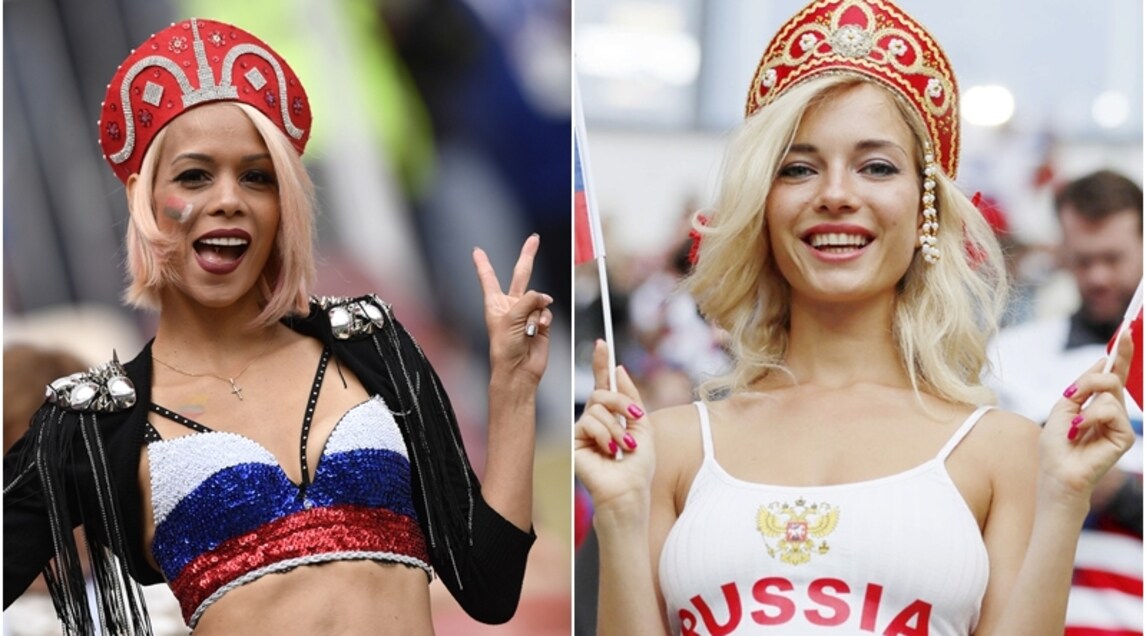 Russia: è subito spettacolo sulle tribune