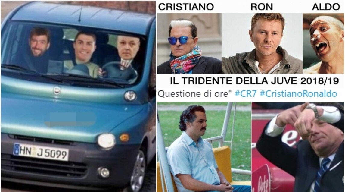 Juventus su Cristiano Ronaldo: social scatenati