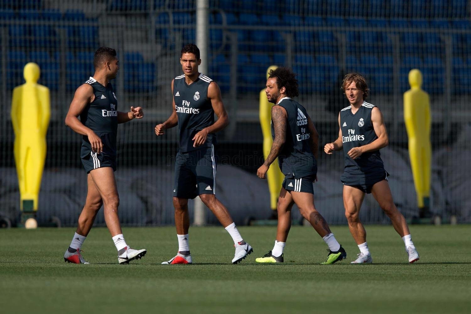 Modric, primo allenamento con il Real Madrid