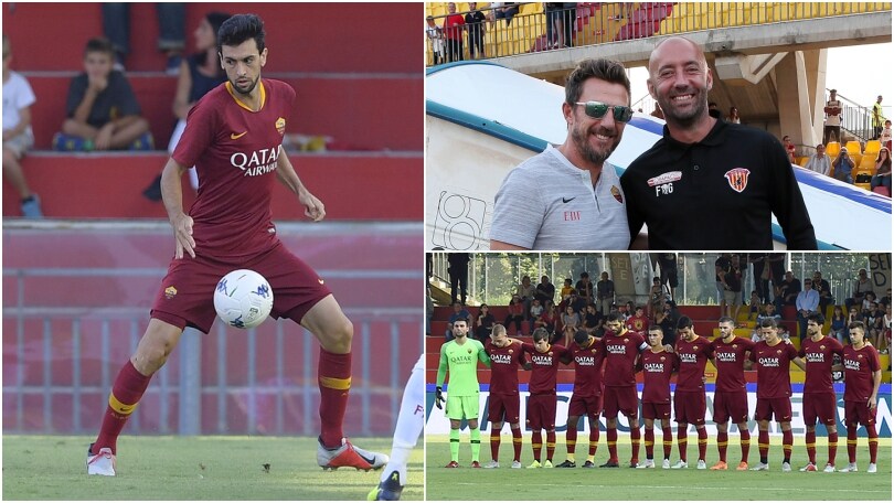 Benevento-Roma 2-1: Di Francesco fa esperimenti, ko indolore al Vigorito