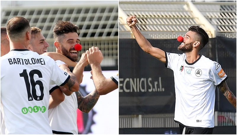 Spezia, Crimi regala il gol vittoria ed esulta alla 'Sbirulino'