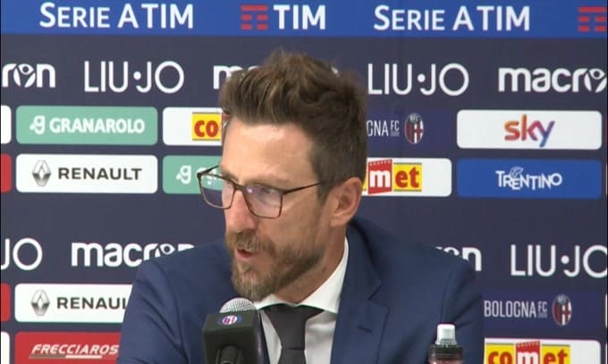 Di Francesco: "Non abbandono, sono abituato a combattere"