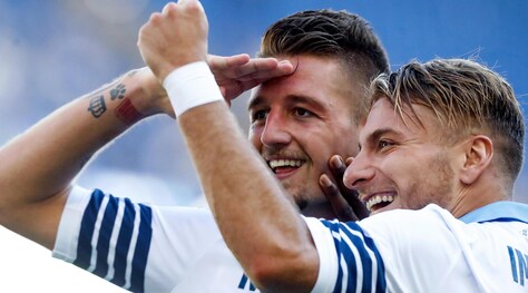 Lazio, la forza è nel gruppo. Milinkovic a Immobile: “Ti aspettiamo!”