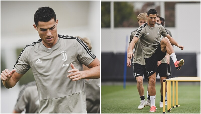 La Juventus torna ad allenarsi: c'è anche Ronaldo