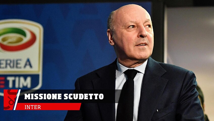 Inter, con Marotta missione scudetto