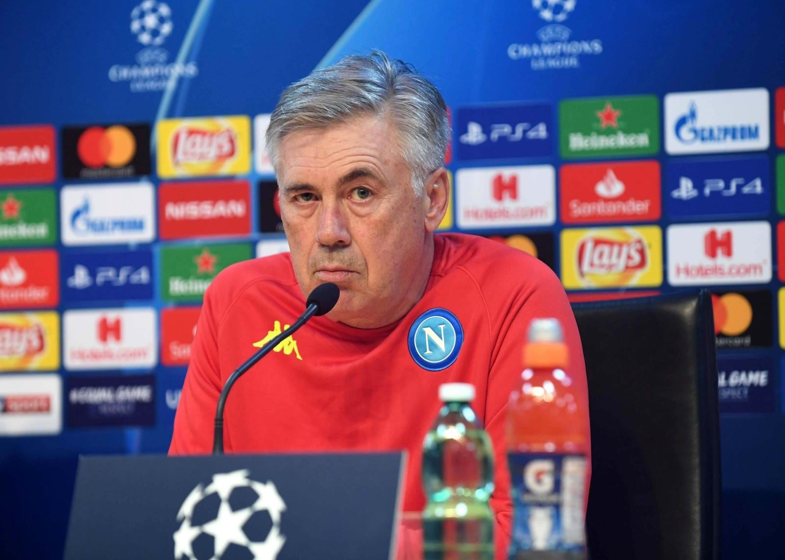 Ancelotti: Con la Stella Rossa non si giocherà a una porta