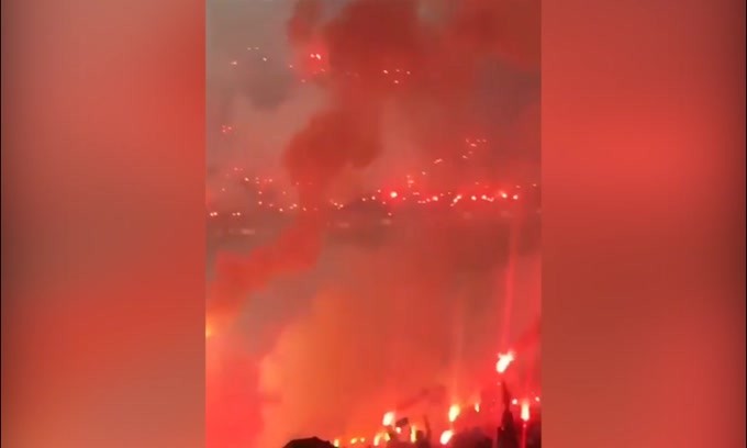 Turchia, che atmosfera per Galatasary-Besiktas!