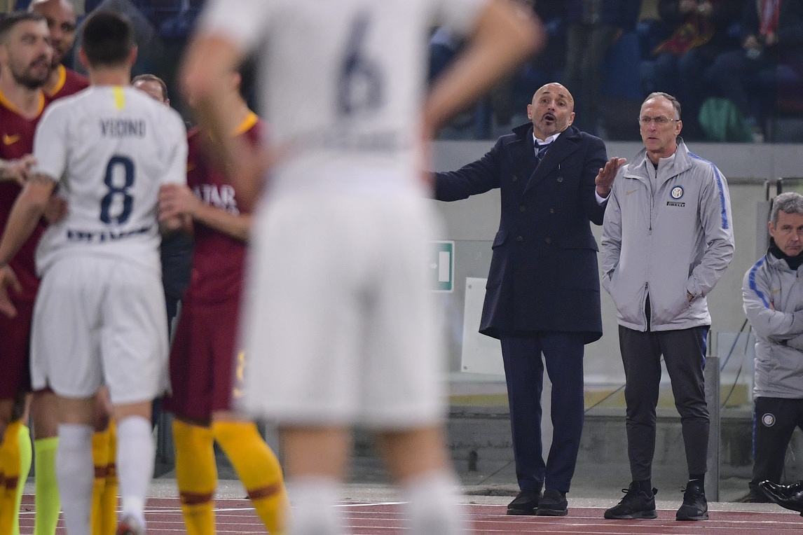 Spalletti fischiato ed espulso all'Olimpico