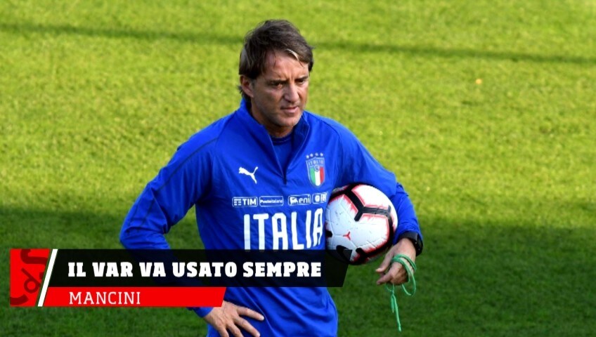 Rigore Zaniolo, Mancini vota per il Var