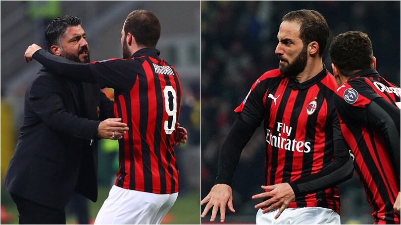 Il Milan ritrova il suo bomber: il gol di Higuain vale i tre punti