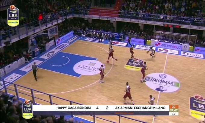 Happy Casa Brindisi-AX Armani Exchange Milano 101-92