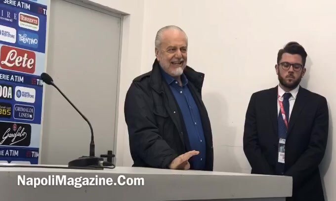 De Laurentiis: Vittoria dedicata a Sandulli