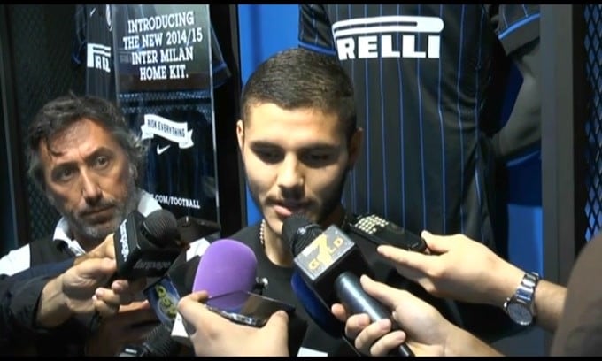 Inter, tolta la fascia a Icardi