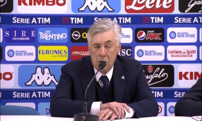 Ancelotti: "Futuro di Ospina? Resta anche l'anno prossimo"