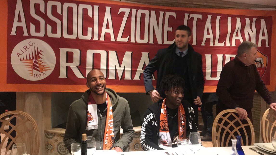 Roma, Nzonzi, Bianda e Massara alla festa dell'AIRC