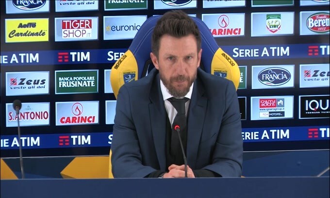 Di Francesco: "Cori a Dzeko? Non è sordo.."