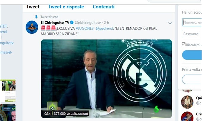 Incredibile: Zidane torna al Real Madrid