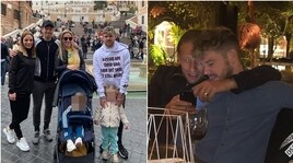 Lazio, Alberto Moreno è a Roma: tour con Lucas Leiva