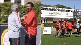 Roma, il metodo Ranieri: scherzi e sorrisi in allenamento