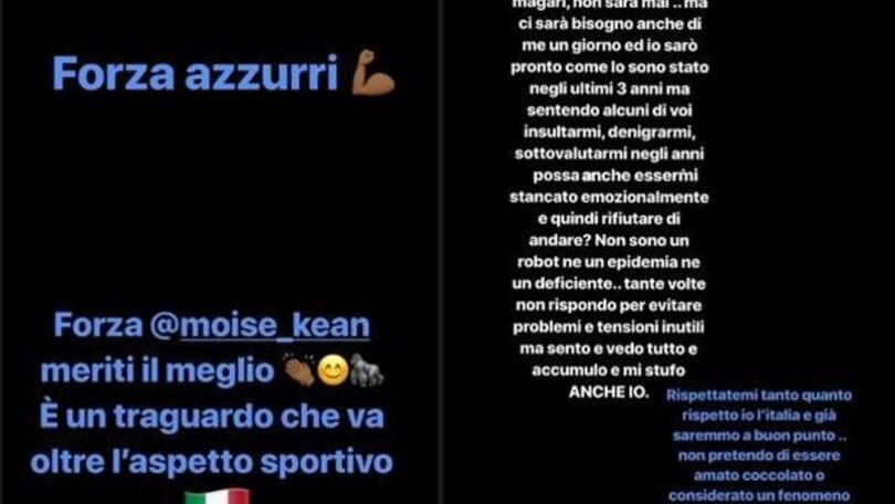 Italia, la minaccia di Balotelli: «Voglio rispetto, potrei rifiutare la Nazionale»