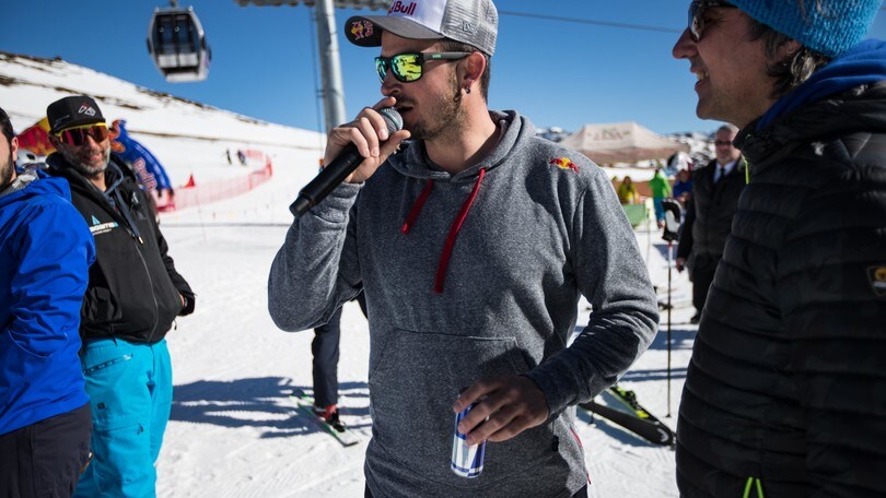 Red Bull Discesa Libera, che festa con Paris