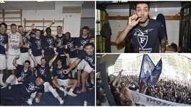 Basket, la Fortitudo torna in Serie A: a Bologna esplode la festa