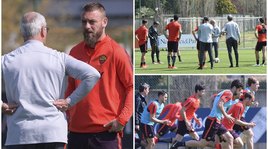Roma, Ranieri prova a compattare il gruppo e parla con De Rossi