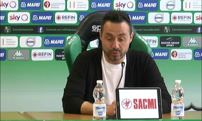 De Zerbi: "Momento delicato. Bologna brucia ancora"