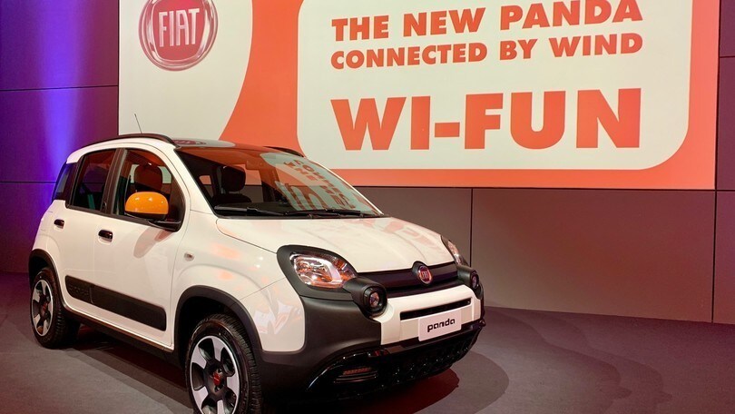 News: Fiat Panda Connected by Wind: sempre online con wifi e giga