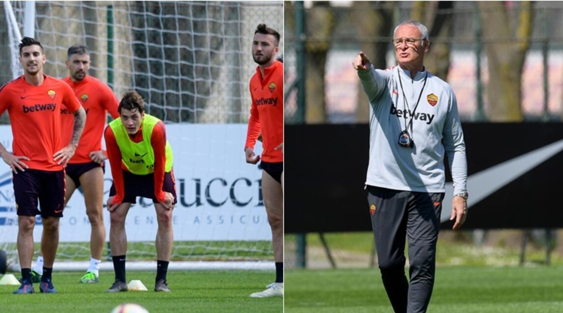 Roma, Ranieri prepara un duro allenamento: Schick stravolto!