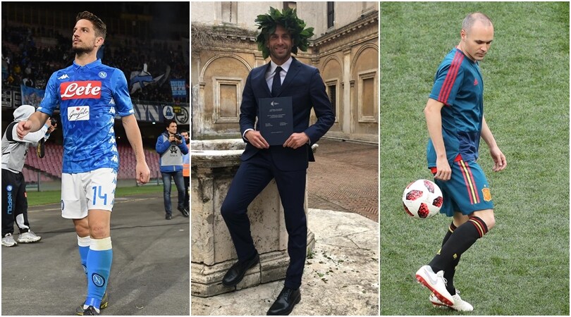 Da Iniesta a Mertens: tutti i laureati nel mondo del calcio