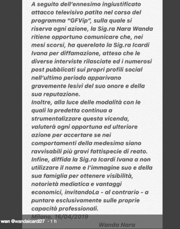 Bufera in casa Icardi, Wanda Nara querela la sorella di Mauro