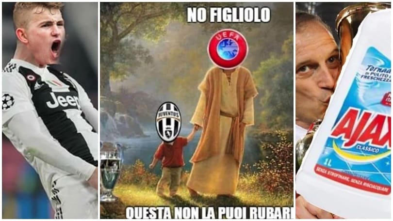 Juve Fuori Dalla Champions 2021 Sfotto