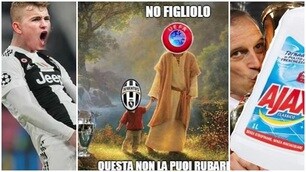 Juve fuori dalla Champions: i social si scatenano
